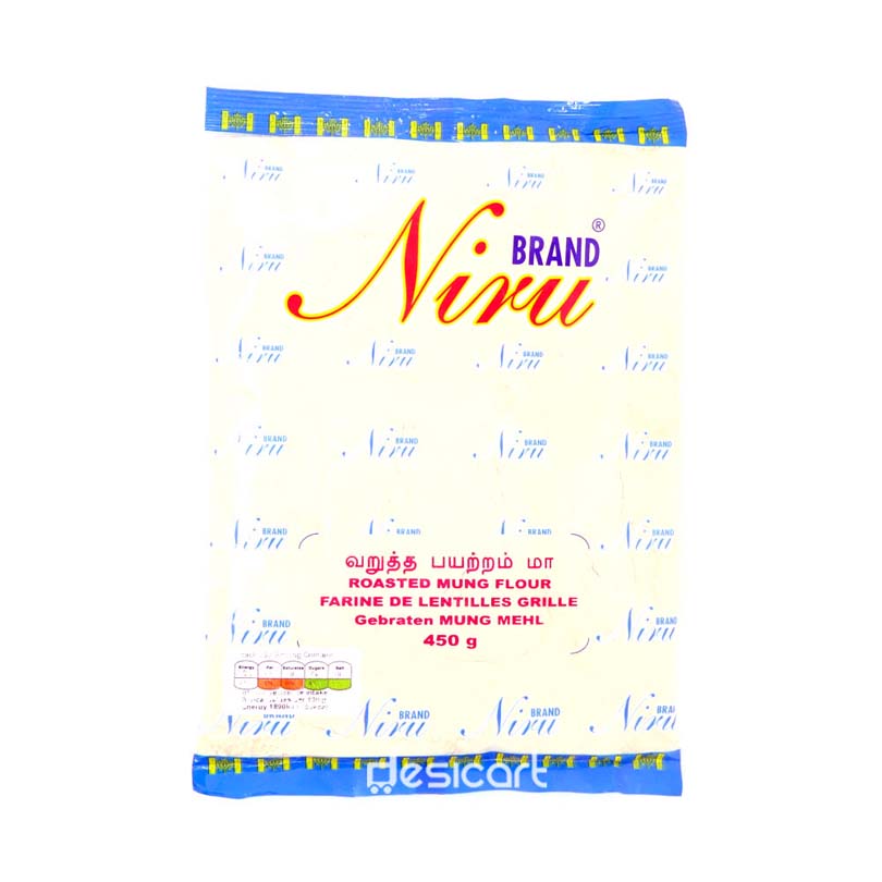 NIRU ROASTED MUNG FLOUR 450g