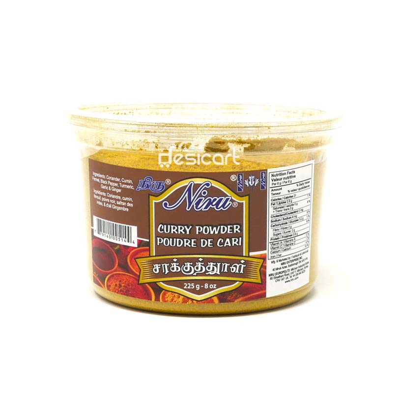 NIRU HERBAL CURRY POWDER 225G
