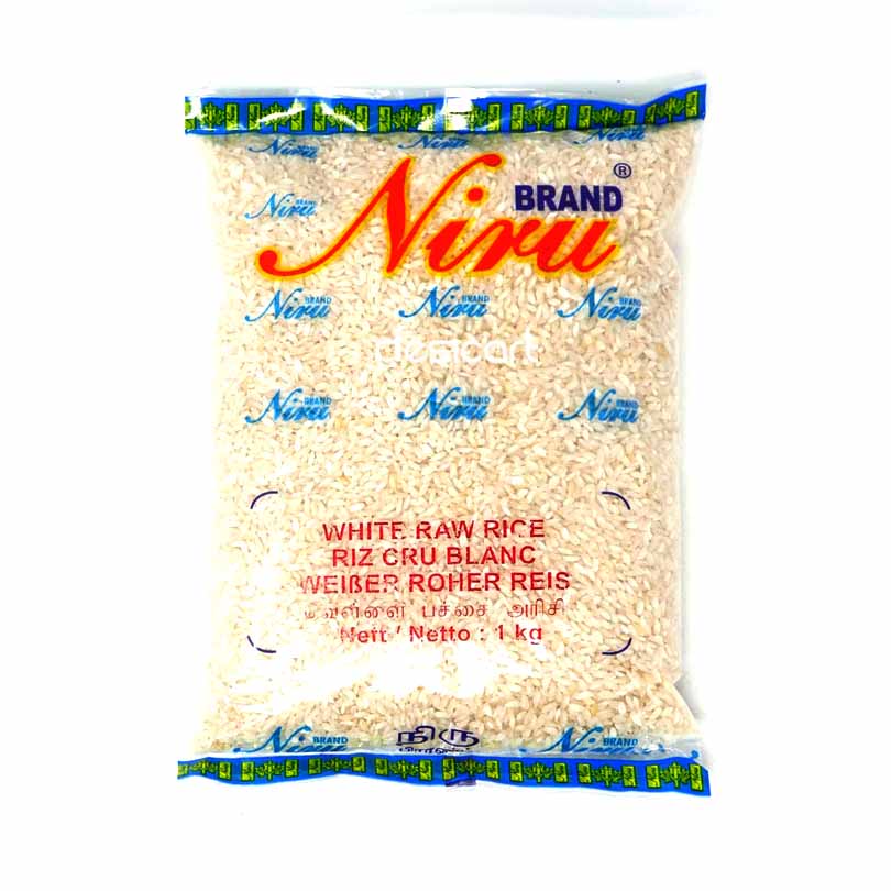 NIRU WHITE RAW RICE 1KG