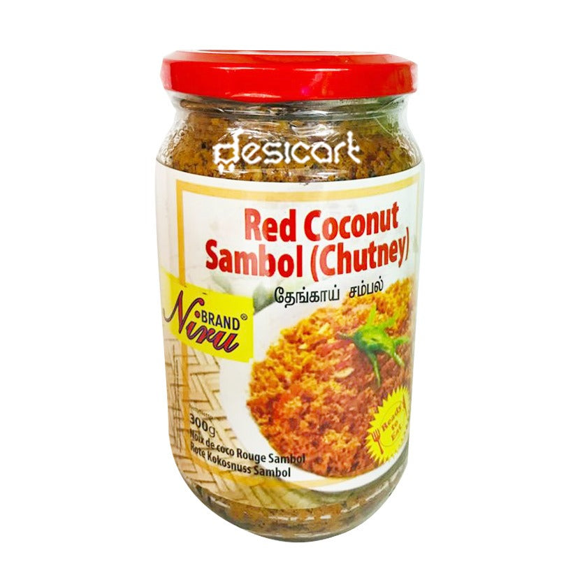 Niru Red Coconut Sambol (Chutney) 300g