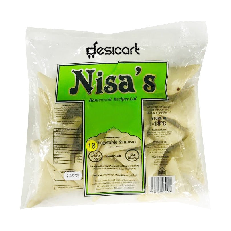 NISA'S 18 VEG SAMOSA