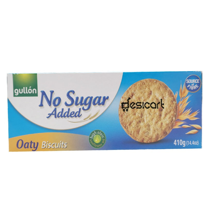 GULLON NO SUGAR ADDED OATY BISCUITS 410G Q