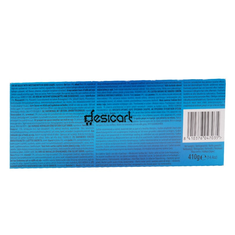 GULLON NO SUGAR ADDED OATY BISCUITS 410G Q