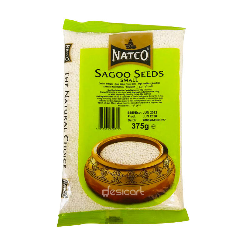 NATCO SAGO SEEDS SMALL 375G