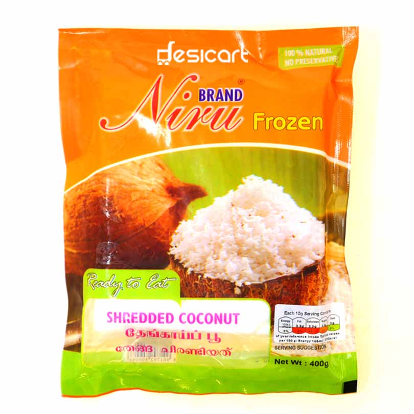 Niru Shredded/Grated Coconut 400g
