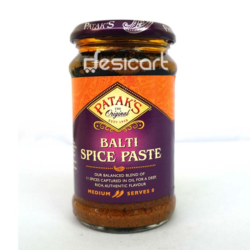 Buy Pataks Balti Spice Paste Medium 283G online -UK | Desicart