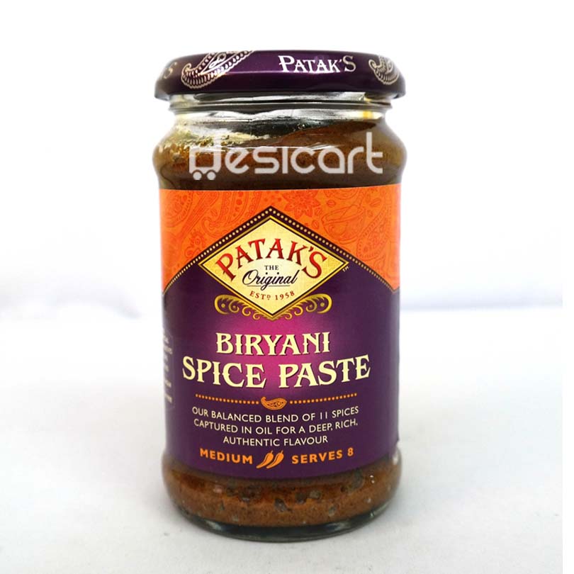 PATAKS BIRIYANI SPICE PASTE MEDIUM 283G