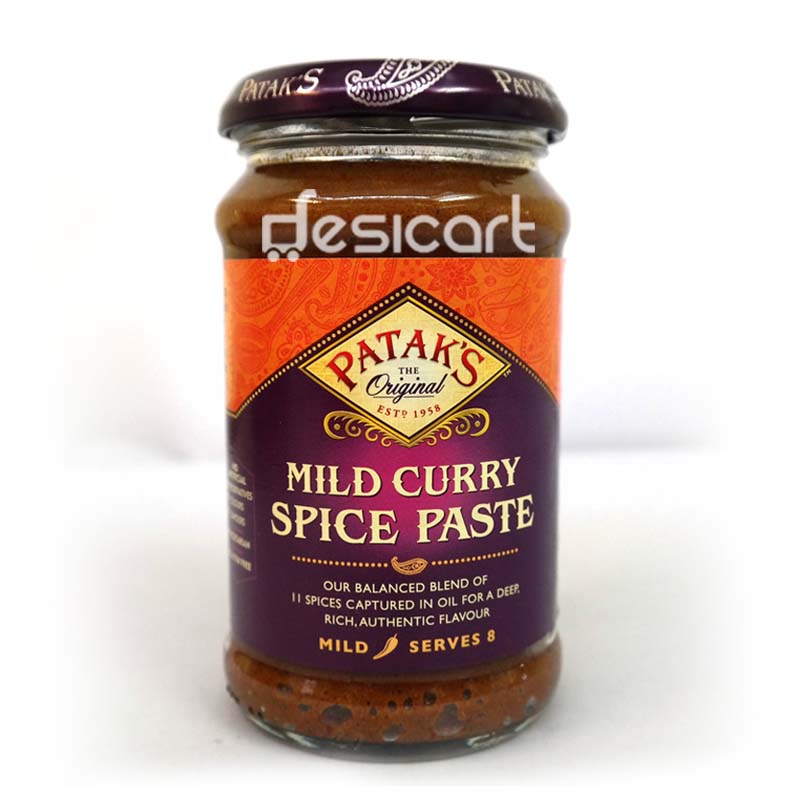PATAKS MILD CURRY SPICE PASTE 283G