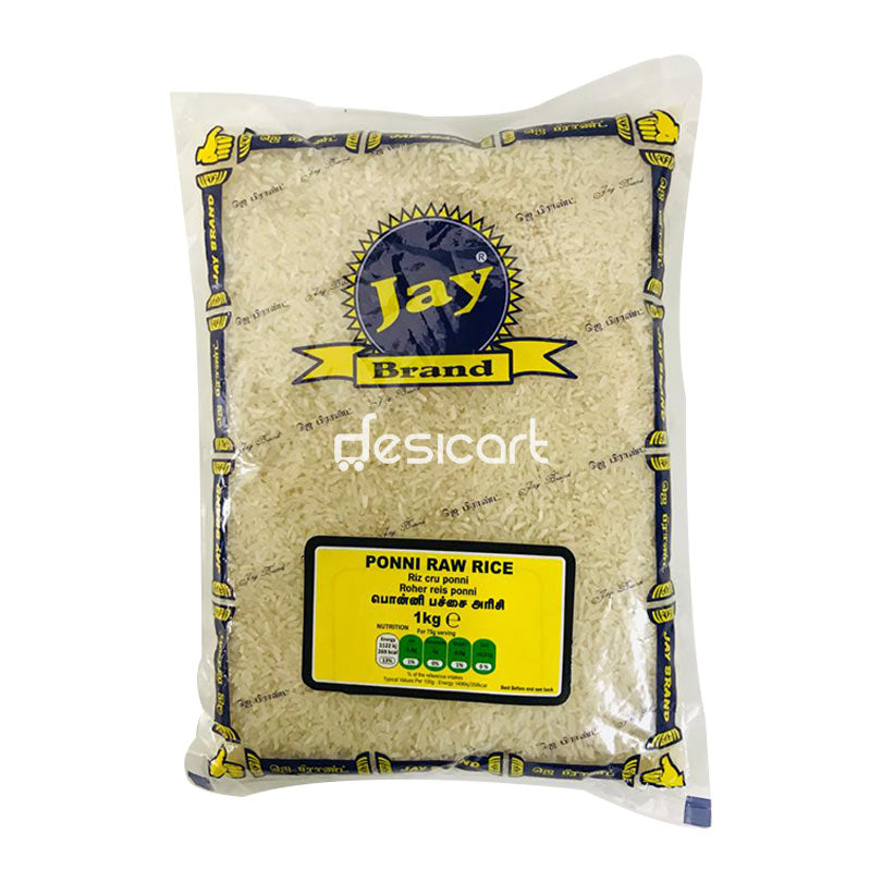 JAY BRAND PONNI RAW RICE 1KG