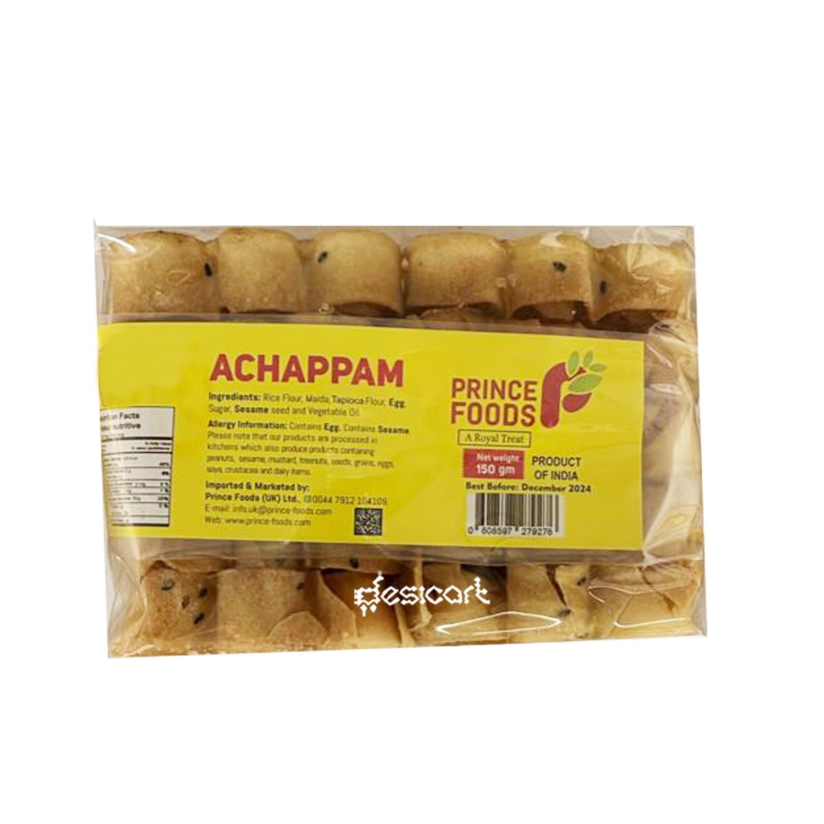 PRINCE FOODS ACHAPPAM 150G (BUY 1 /GET1 FREE)
