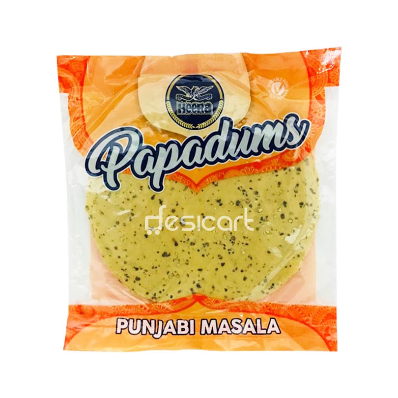 HEERA PUNJABI MASALA PAPADUMS 200G