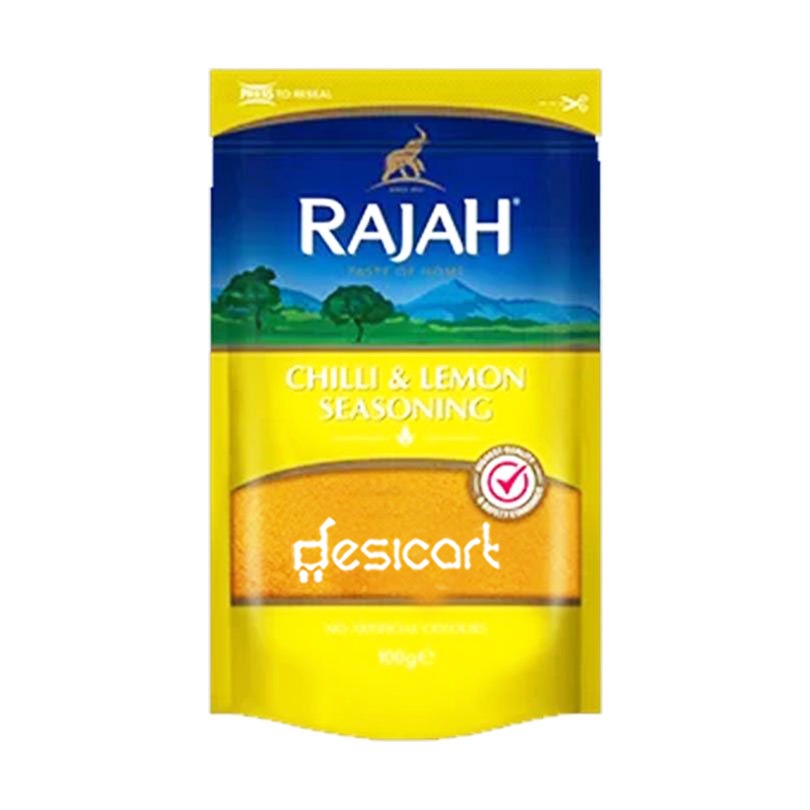 RAJAH CHILLI & LEMON SEASONING 100G