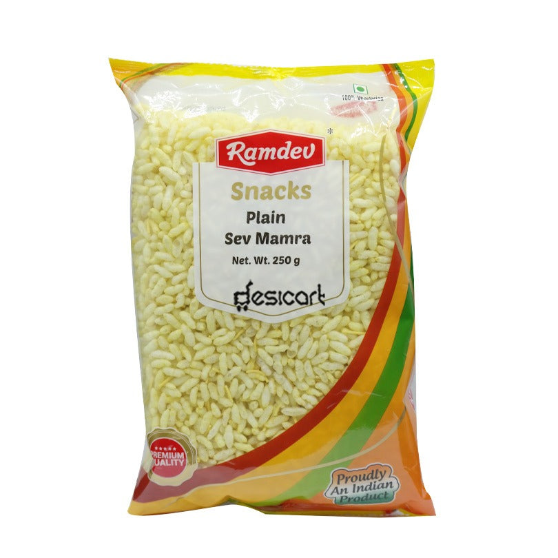 RAMDEV SNACKS PLAIN SEV MAMRA 250G