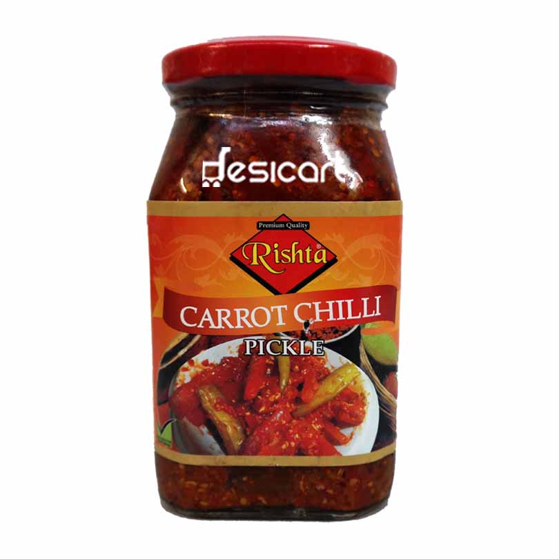 RISHTA PICKLE CARROT CHILLI 400G