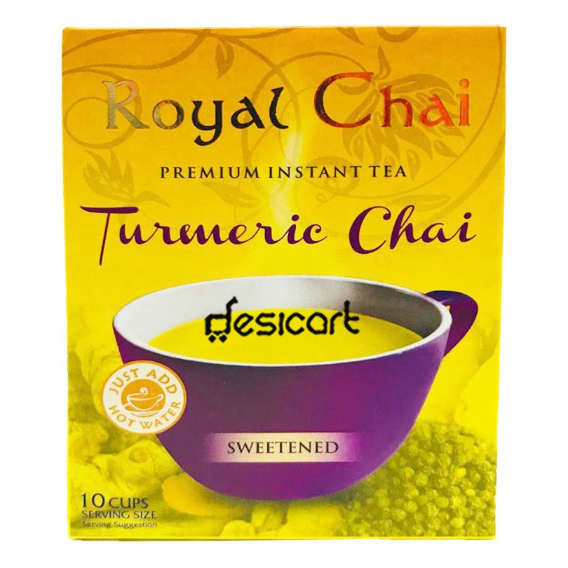 ROYAL CHAI TURMERIC SWEETENED (10CUPS)