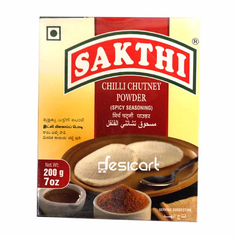 SAKTHI CHILLI CHUTNEY POWDER 200G
