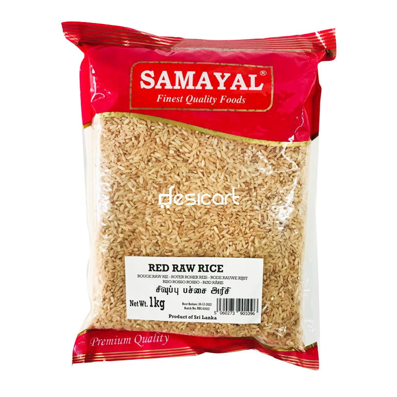 SAMAYAL RED RAW RICE 1KG