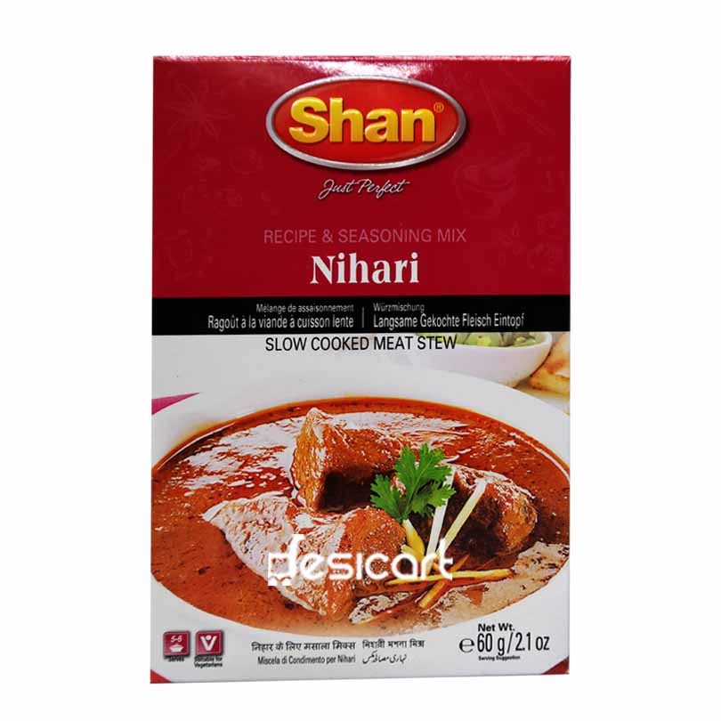 SHAN NIHARI CURRY MIX 60G