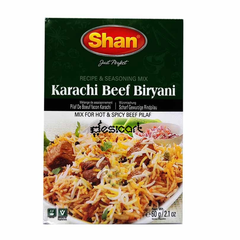 SHAN MIX KARACHI BEEF BIRIYANI 60G