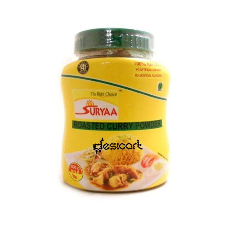 SURYAA ROASTED CURRY POWDER MILD 500G