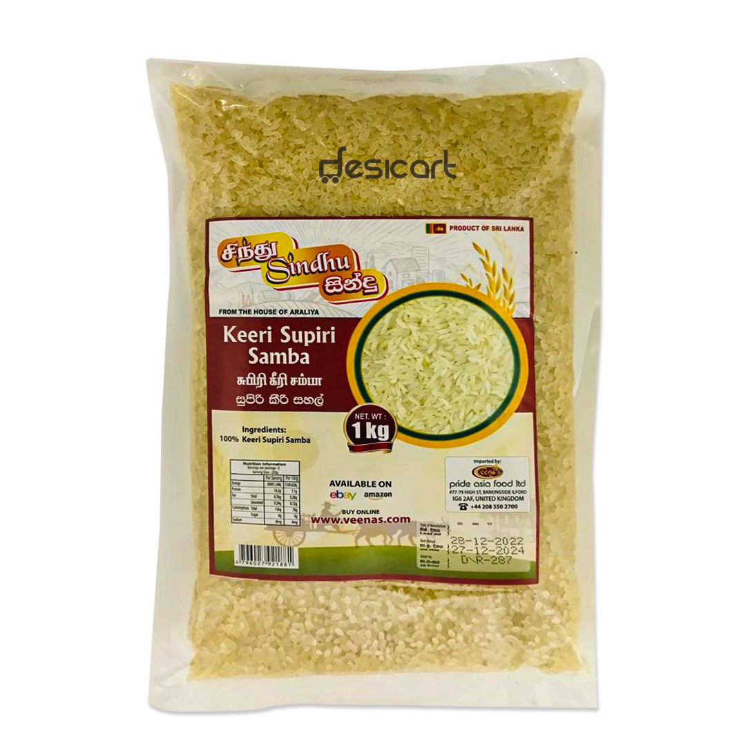 SINDHU KEERI SUPIRI SAMBA RICE 1KG