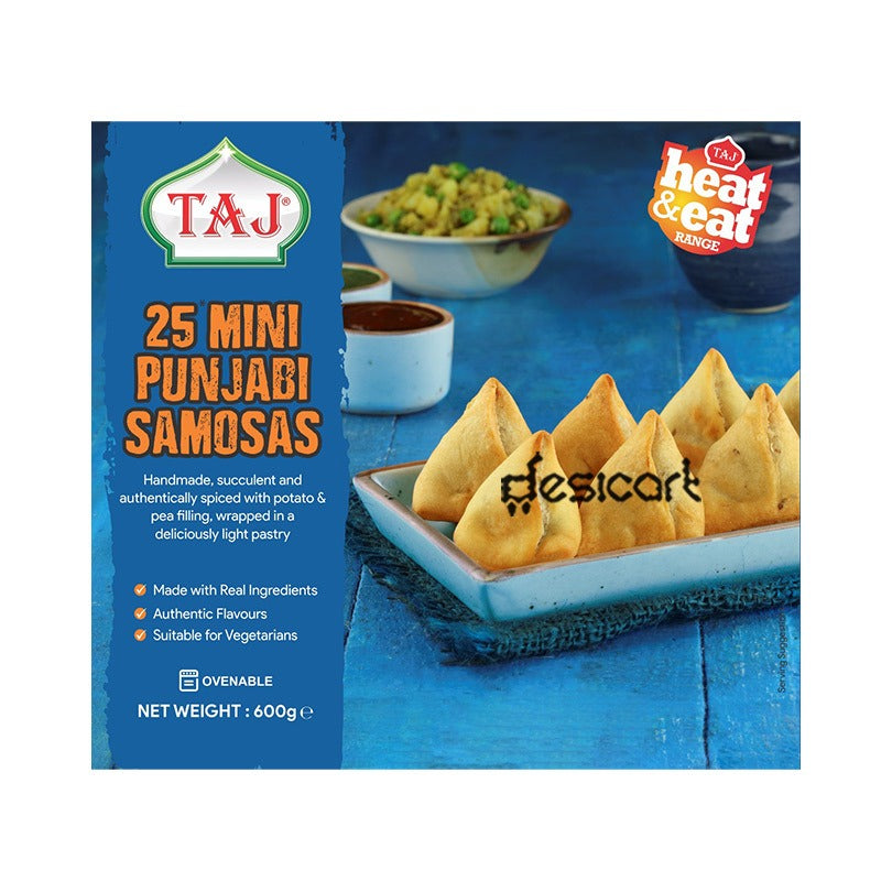 Taj 25 Mini Punjabi Samosa 600g