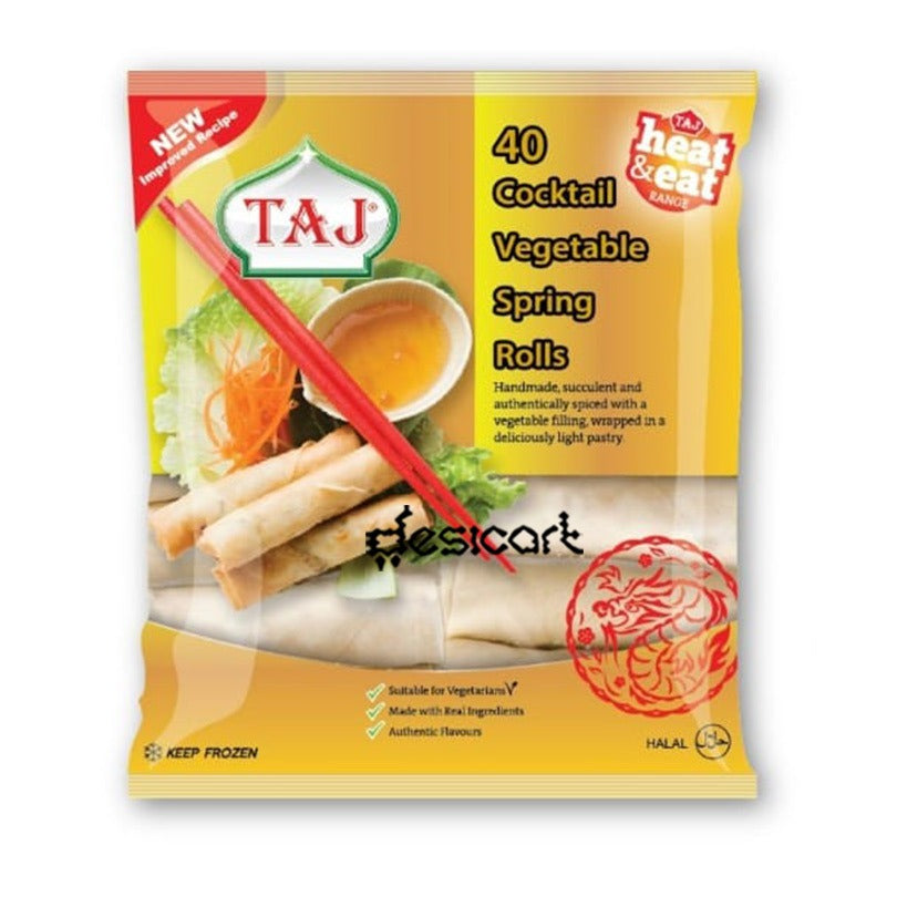 Taj 40 Cocktail Vegetable Spring Rolls