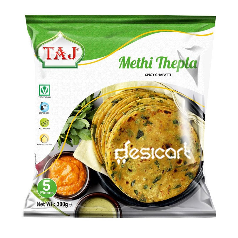 Taj Methi Thepla 300g 5Pcs