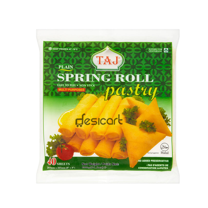 Taj Spring Roll Pastry 40 Sheets