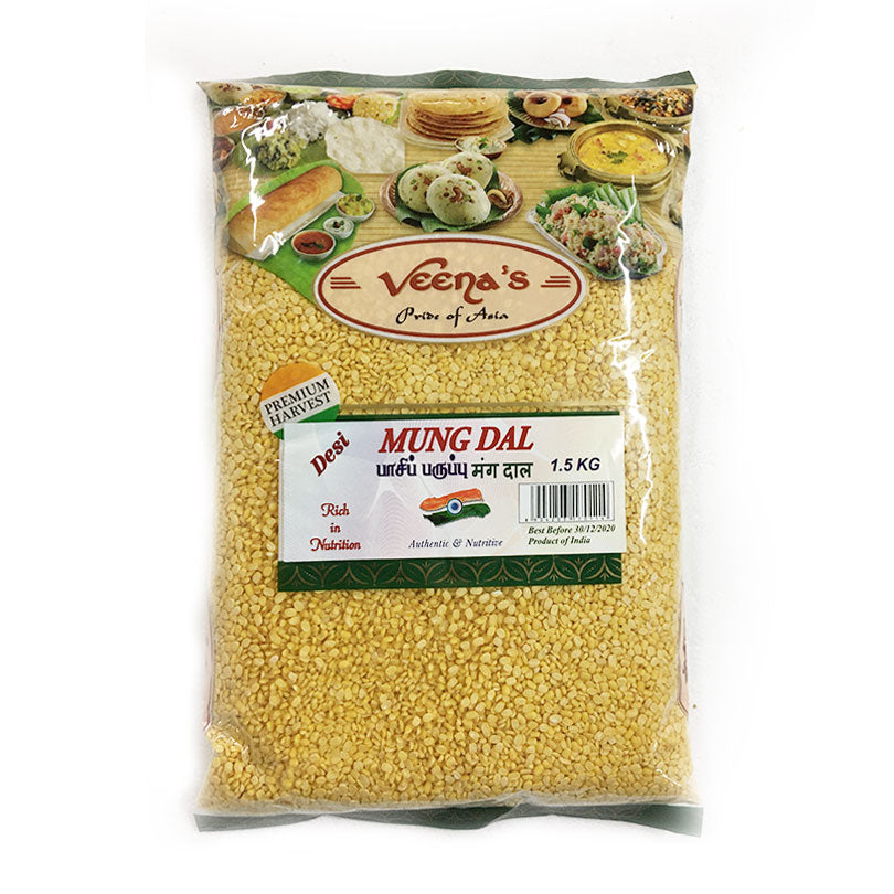VEENA'S MUNG DAL 1.5KG