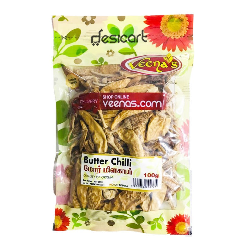 VEENA'S BUTTER CHILLI 100G