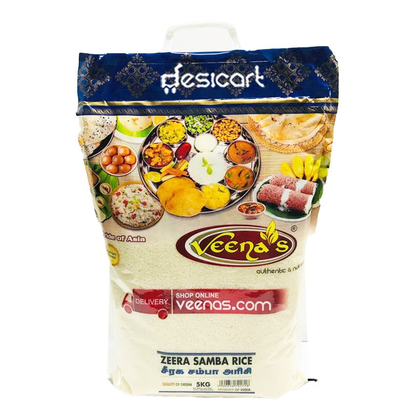 VEENA'S ZEERA SAMBA RICE 5KG