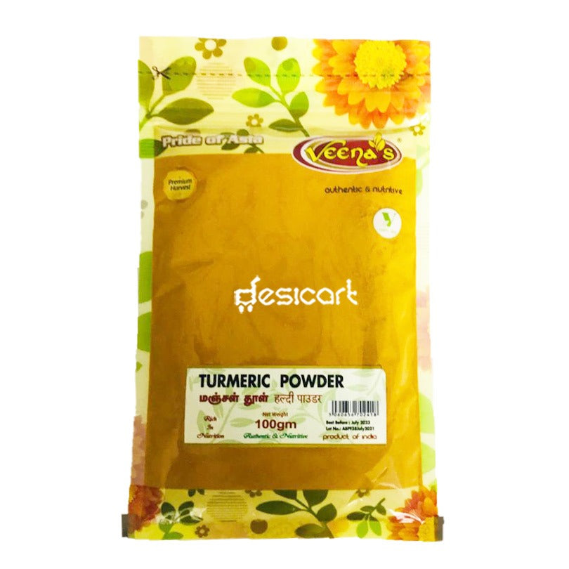 VEENA'S TURMERIC POWDER 100G