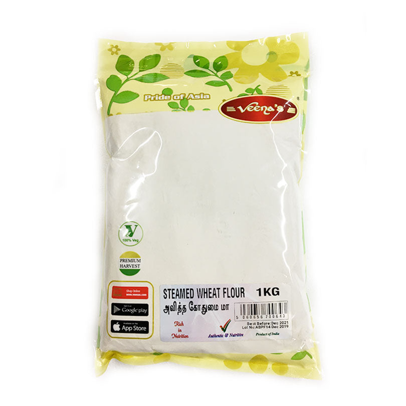 Buy Veena's Steamed Wheat Flour 1kg at Desicart.co.uk - Online Indian Grocery Store UK