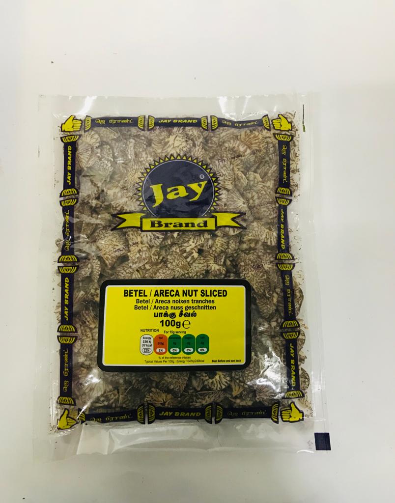 Jay Brand Betelnut Sliced 100g