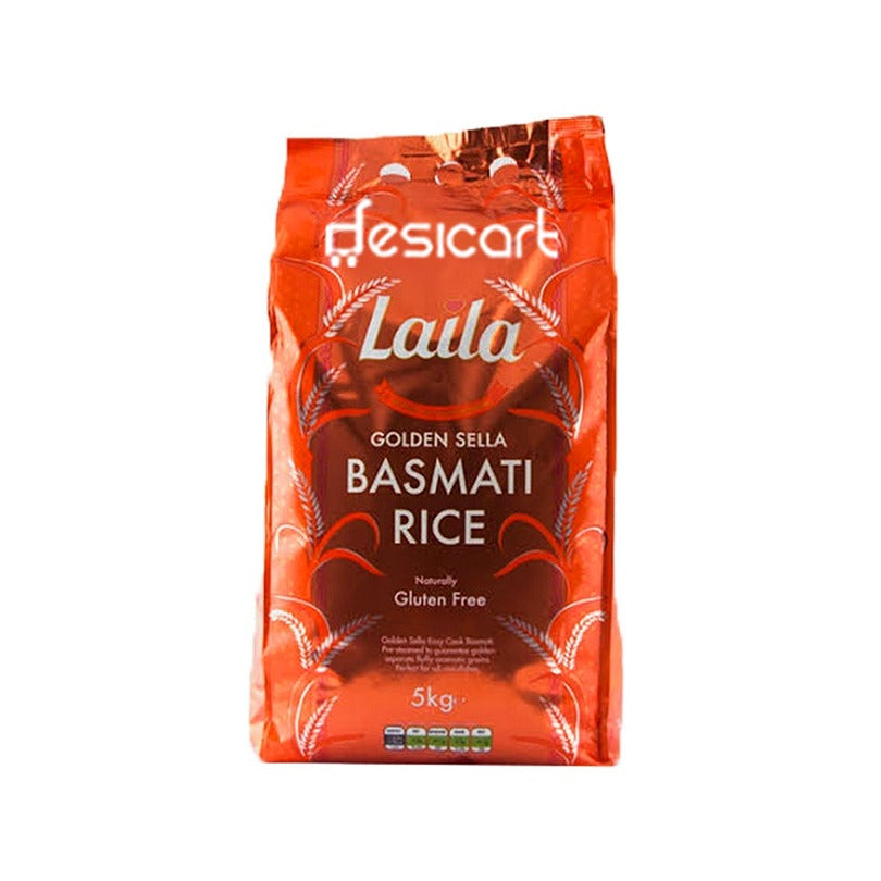 LAILA GOLDEN SELLA BASMATI RICE 5KG