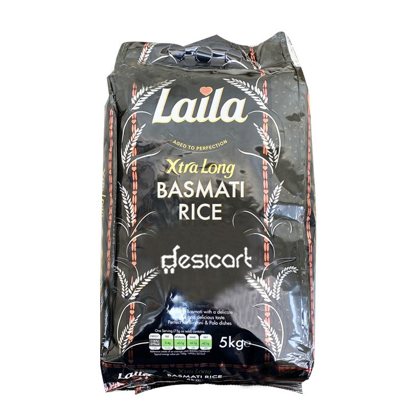 LAILA XTRA LONG BASMATI RICE 5KG