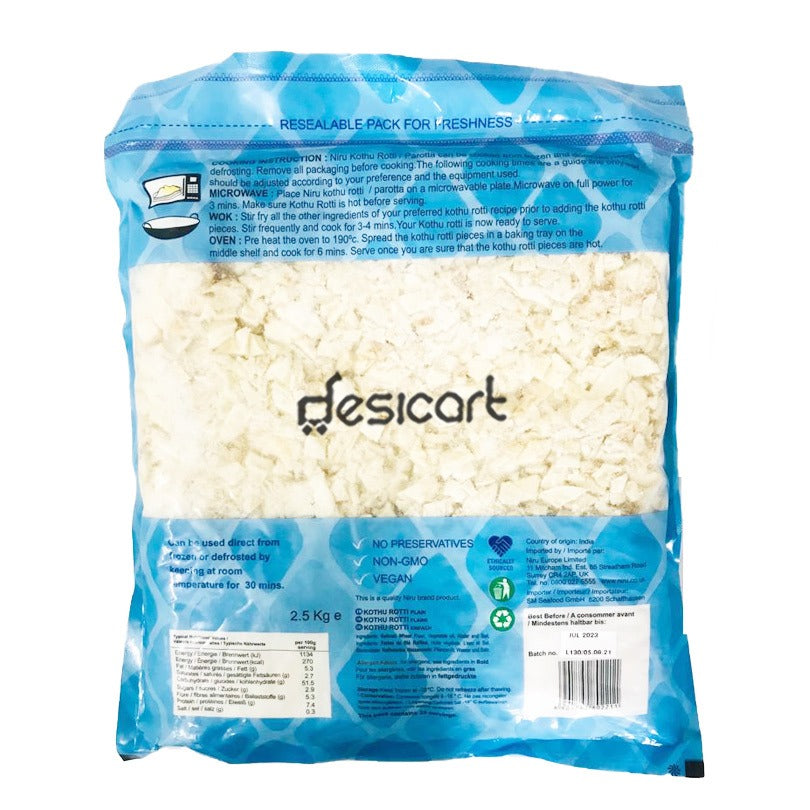 Niru Kothu Roti Plain 2.5kg