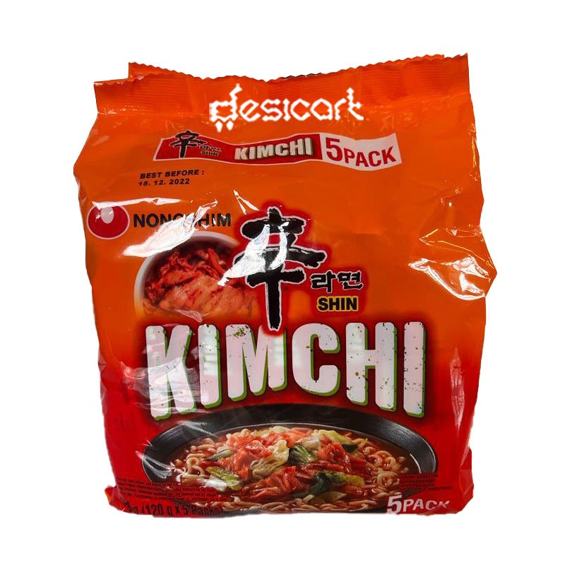 NONSHIM KIMCHI RAMYUN 600G (5 PACKS)