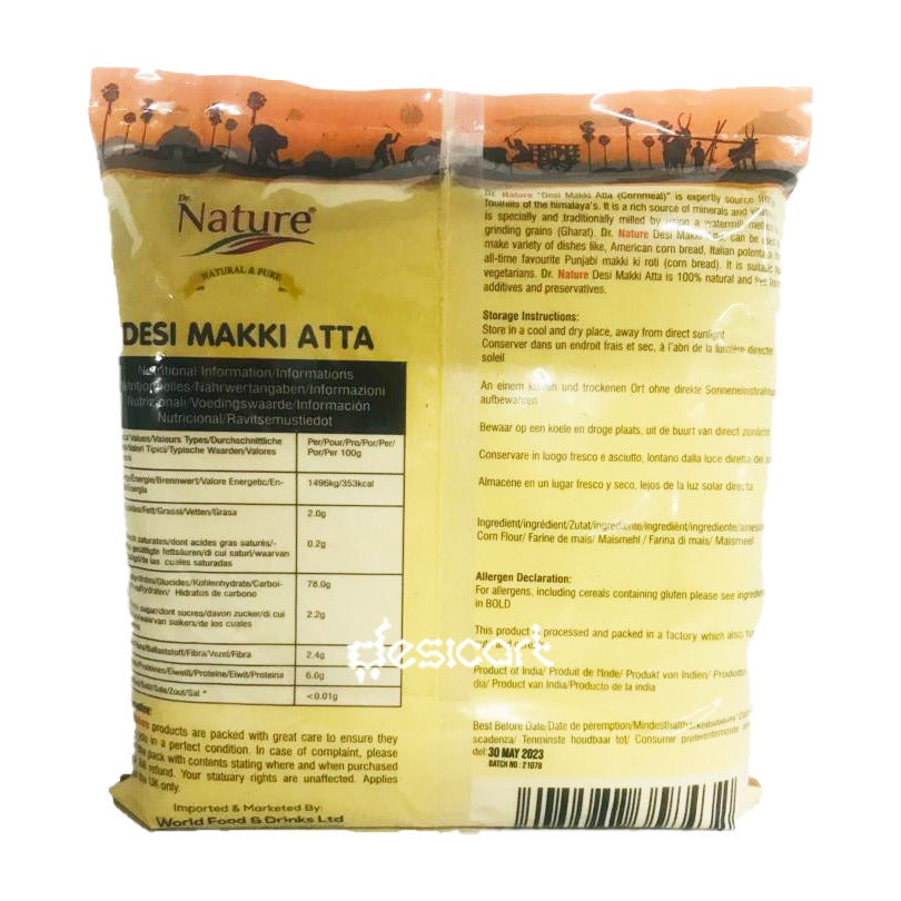 Dr Nature Desi MAkki Atta 1.5kg