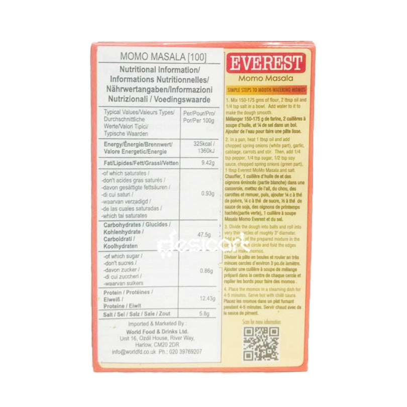 EVEREST MOMO MASALA 100G