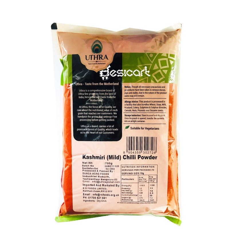 UTHRA KASHMIRI CHILLI POWDER 700G