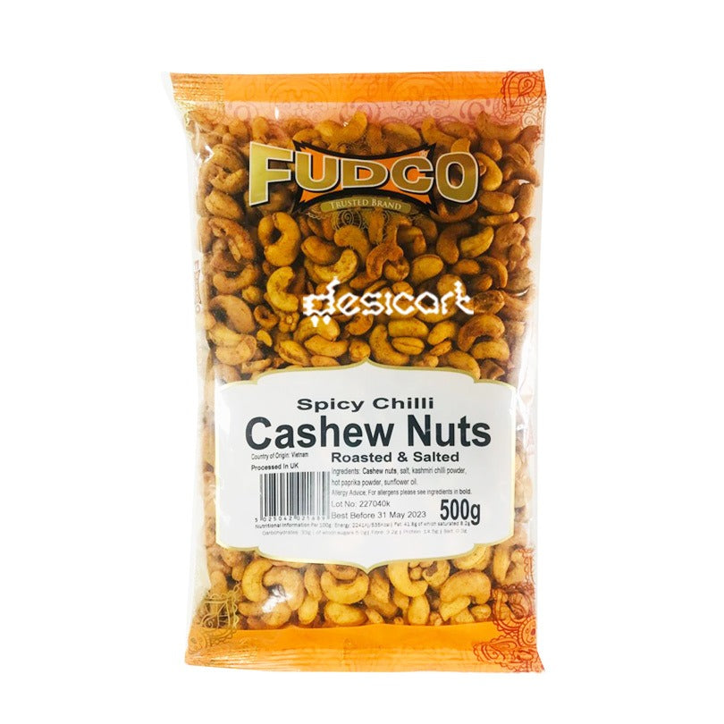 Fudco Cashew Roasted And Salted 500g