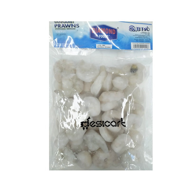 Diamond Prawns 31/40 P&D Peeled 400g