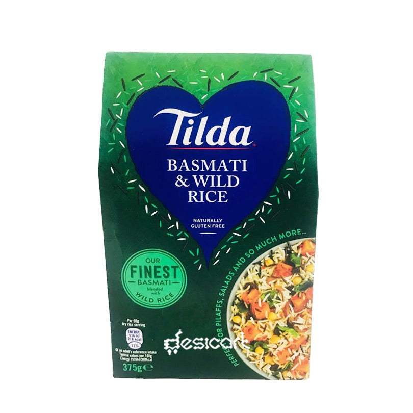 TILDA BASMATHI & WILD RICE 375G