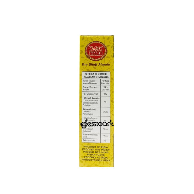 HEERA PAV BHAJI MASALA-100G