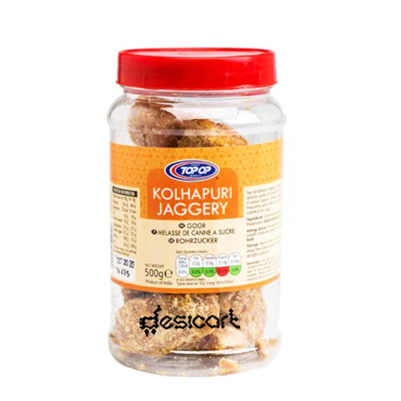 TOP OP JAGGERY (GOR) JAR 500GM