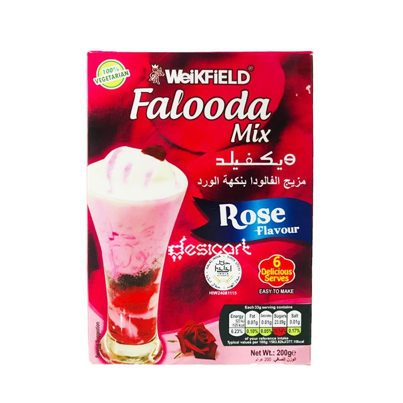 WEIKFIELD FALOODA FLAVOUR ROSE MIX 200G