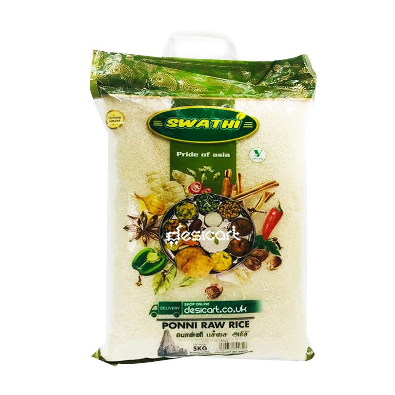 SWATHI PONNI RAW RICE 5KG