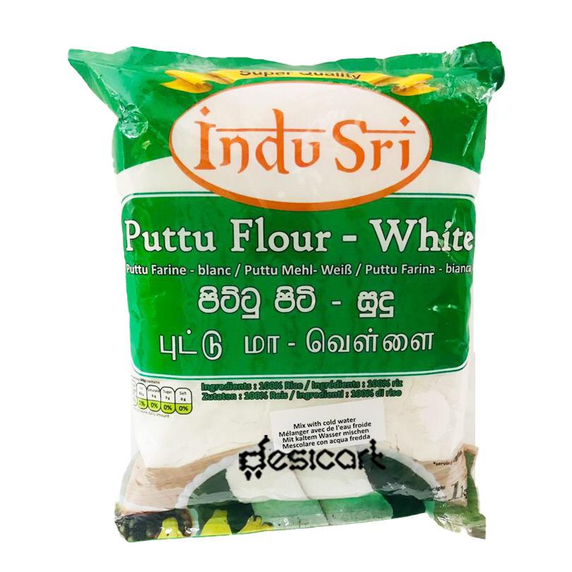 INDU SRI PUTTU FLOUR WHITE 1KG